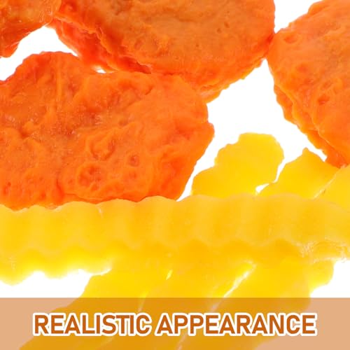 GARIOUANS Künstliche Gebackene Chicken Nuggets und Pommes Frites Modell Realistische Lebensmitteldeko für Restaurant Küchen Fotografie Requisiten und Wohnraumgestaltung GARIOUANS Künstliche Gebackene Chicken Nuggets und Pommes Frites Modell Realistische Lebensmitteldeko für Restaurant Küchen Fotografie Requisiten und Wohnraumgestaltung von GARIOUANS