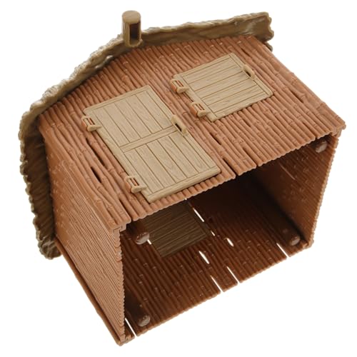 GARIOUANS Kunststoff Mini Bauernhof Modellhaus mit Abnehmbarem Design Kleines Dekoratives Landhaus für Garten Balkon Schreibtisch Kinderfreundliches Detailreiche Landschaftsdeko GARIOUANS Kunststoff Mini Bauernhof Modellhaus mit Abnehmbarem Design Kleines Dekoratives Landhaus für Garten Balkon Schreibtisch Kinderfreundliches Detailreiche Landschaftsdeko von GARIOUANS