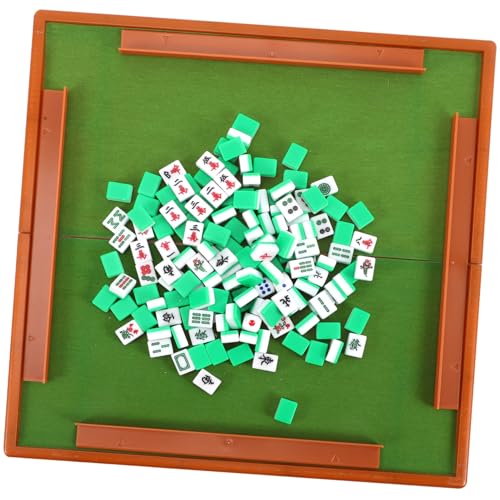 GARIOUANS Mini Mahjong Set Tragbares Leichtes Mahjong für Zuhause und Reisen mit Klarer Gravur für Partys Camping und Familienspiele Zufällige Farbe Zufällige Farbe GARIOUANS Mini Mahjong Set Tragbares Leichtes Mahjong für Zuhause und Reisen mit Klarer Gravur für Partys Camping und Familienspiele Zufällige Farbe Zufällige Farbe von GARIOUANS