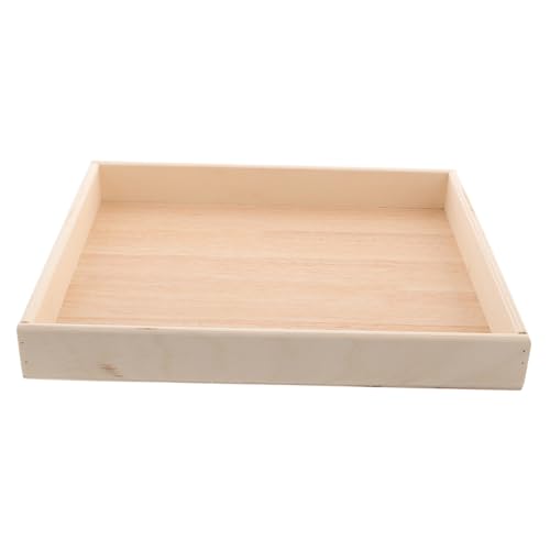 GARIOUANS Mini Spielbehälter für Quadratisches Sandspiel tablett Vielseitiger Sandaufbewahrungsbehälter für Drinnen und Draußen Kindgerechte Sandspielbox mit Großzügiger Spielfläche und GARIOUANS Mini Spielbehälter für Quadratisches Sandspiel tablett Vielseitiger Sandaufbewahrungsbehälter für Drinnen und Draußen Kindgerechte Sandspielbox mit Großzügiger Spielfläche und von GARIOUANS