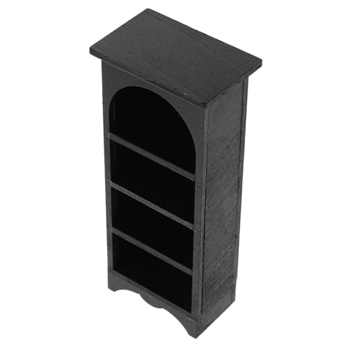 GARIOUANS Miniatur Bücherregal Maßstab Holz Bücherregal Puppenhaus Möbel Europäischer Stil Kompaktes Elegantes Display für Bjd Szenen und Miniaturwelten GARIOUANS Miniatur Bücherregal Maßstab Holz Bücherregal Puppenhaus Möbel Europäischer Stil Kompaktes Elegantes Display für Bjd Szenen und Miniaturwelten von GARIOUANS