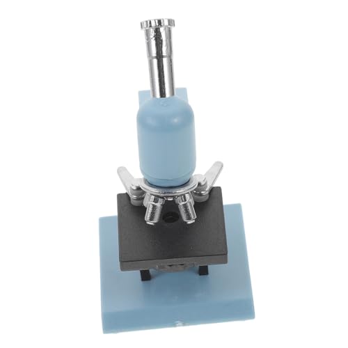 GARIOUANS Miniatur Mikroskop Puppenhaus Deko Mini Mikroskop Modell Spielszene Lernspielzeug für Kreativitätsförderndes Langlebiges Puppenzubehör in Blau GARIOUANS Miniatur Mikroskop Puppenhaus Deko Mini Mikroskop Modell Spielszene Lernspielzeug für Kreativitätsförderndes Langlebiges Puppenzubehör in Blau von GARIOUANS