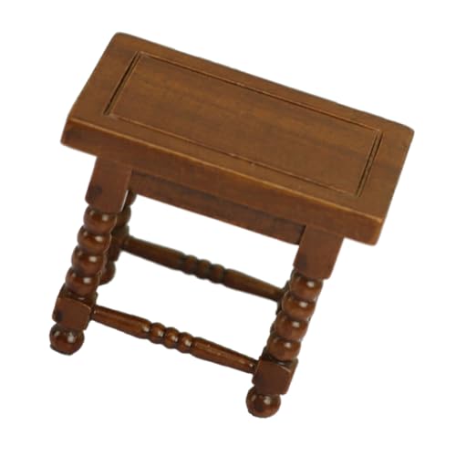 GARIOUANS Miniatur Möbel Mini Teetisch und Stuhl aus Holz Europäischer Stil Detailreiche Miniaturmöbel für Puppenhaus Kleine Wohnzimmereinrichtung Dekoration und DIY GARIOUANS Miniatur Möbel Mini Teetisch und Stuhl aus Holz Europäischer Stil Detailreiche Miniaturmöbel für Puppenhaus Kleine Wohnzimmereinrichtung Dekoration und DIY von GARIOUANS