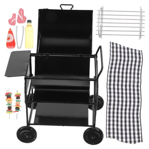 GARIOUANS Miniatur Puppenhaus Grill Modell Detailgetreuer Outdoor BBQ Handgefertigt Kreatives Küchenzubehör für Puppenhaus Dekoration und DIY Bastelprojekte GARIOUANS Miniatur Puppenhaus Grill Modell Detailgetreuer Outdoor BBQ Handgefertigt Kreatives Küchenzubehör für Puppenhaus Dekoration und DIY Bastelprojekte von GARIOUANS