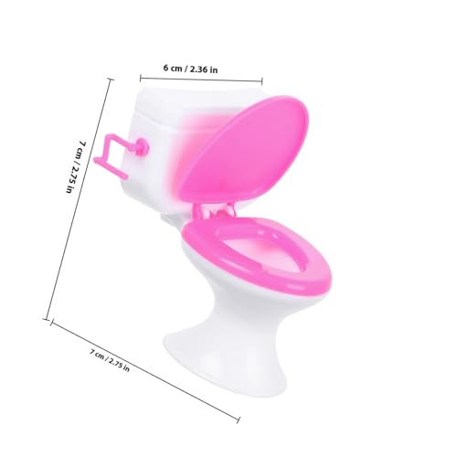 GARIOUANS Miniatur Toilette Puppenhaus Badezimmer Deko Miniatur Toilettenartikel Leicht Kompakt Robust Vielseitig Für Puppenhaus Badezimmer Szenen GARIOUANS Miniatur Toilette Puppenhaus Badezimmer Deko Miniatur Toilettenartikel Leicht Kompakt Robust Vielseitig Für Puppenhaus Badezimmer Szenen von GARIOUANS