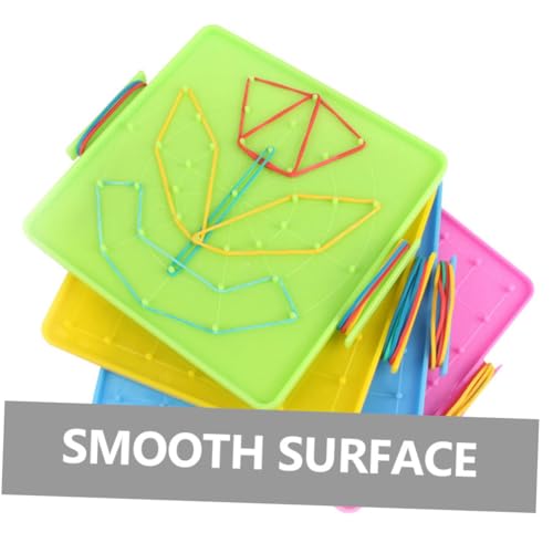 GARIOUANS Nagelbrett Für Mathematik Lehrinstrument Aus Hochwertigem Lernspielzeug Für Junge Mädchen Schüler-nagelplatte Mit Formen-Design Mathematik-nagelbrett Für Grundschüler GARIOUANS Nagelbrett Für Mathematik Lehrinstrument Aus Hochwertigem Lernspielzeug Für Junge Mädchen Schüler-nagelplatte Mit Formen-Design Mathematik-nagelbrett Für Grundschüler von GARIOUANS