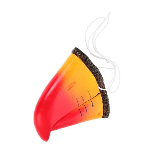 GARIOUANS Parrot Nasen Deko aus Solidem Vinyl Realistisches Vogel Schnabel Kostüm Accessoire für Fasching Karneval Tier Party Langlebige Verkleidung für Cosplay und Halloween GARIOUANS Parrot Nasen Deko aus Solidem Vinyl Realistisches Vogel Schnabel Kostüm Accessoire für Fasching Karneval Tier Party Langlebige Verkleidung für Cosplay und Halloween von GARIOUANS