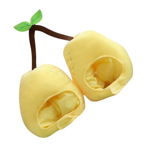 GARIOUANS Plüsch Birnen Doppelkappe für Lustiges Frucht Kostüm Doppelköpfiges Party-hut Zubehör für Hochzeit Foto Requisiten Geburtstag Veranstaltung und Erwachsene Verkleidung GARIOUANS Plüsch Birnen Doppelkappe für Lustiges Frucht Kostüm Doppelköpfiges Party-hut Zubehör für Hochzeit Foto Requisiten Geburtstag Veranstaltung und Erwachsene Verkleidung von GARIOUANS