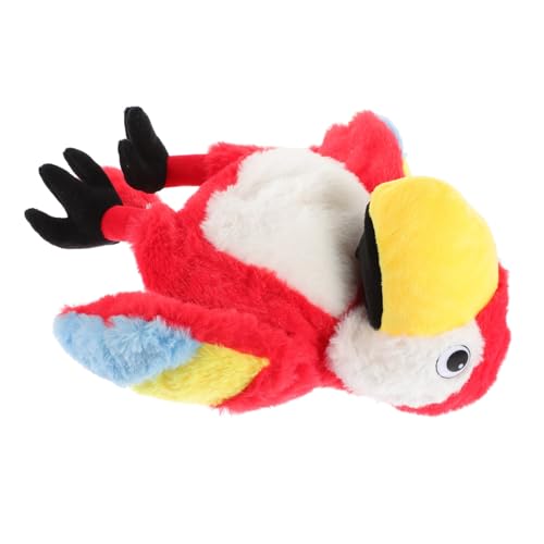 GARIOUANS Plüsch Papagei Handpuppe Cartoon Vogel Handpuppen für Früherziehung Interaktives Erzählspielzeug Kinderzimmer GARIOUANS Plüsch Papagei Handpuppe Cartoon Vogel Handpuppen für Früherziehung Interaktives Erzählspielzeug Kinderzimmer von GARIOUANS