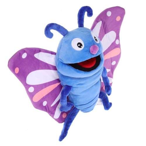 GARIOUANS Plüsch Schmetterling Handpuppe Cartoon Tier Handspielzeug Interaktiv für Geschichten Erzählen Motorik Eltern Junge Mädchen GARIOUANS Plüsch Schmetterling Handpuppe Cartoon Tier Handspielzeug Interaktiv für Geschichten Erzählen Motorik Eltern Junge Mädchen von GARIOUANS