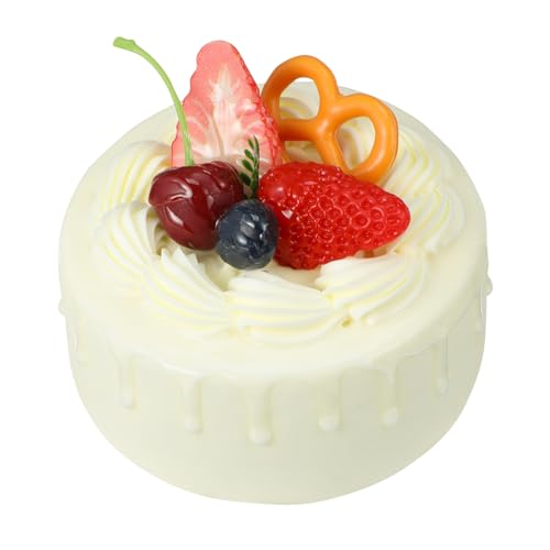 GARIOUANS Realistisches Künstliches Kuchenmodell PVC Geburtstagskuchen Deko Fotorequisite Dessert Schaufensterdekoration Vielseitig Verwendbar GARIOUANS Realistisches Künstliches Kuchenmodell PVC Geburtstagskuchen Deko Fotorequisite Dessert Schaufensterdekoration Vielseitig Verwendbar von GARIOUANS