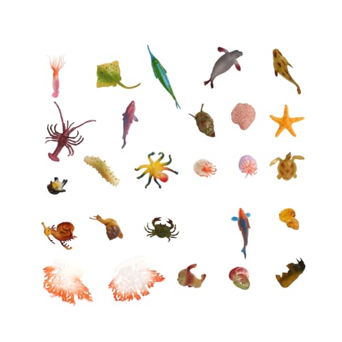 GARIOUANS Realistisches Meerestiere Tier Miniatur Modelle Lebensechte Simulation Pädagogisches Dekorationsspielzeug für Geeignet als Desktop Wohnaccessoire GARIOUANS Realistisches Meerestiere Tier Miniatur Modelle Lebensechte Simulation Pädagogisches Dekorationsspielzeug für Geeignet als Desktop Wohnaccessoire von GARIOUANS