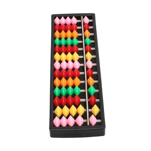 GARIOUANS Reihen Zählrahmen für Bunte Perlen Kindersicheres Kunststoffmaterial Fördert Rechenfähigkeiten Leicht und Tragbar für Zuhause Schule und Reise Mathematik lernspielzeug GARIOUANS Reihen Zählrahmen für Bunte Perlen Kindersicheres Kunststoffmaterial Fördert Rechenfähigkeiten Leicht und Tragbar für Zuhause Schule und Reise Mathematik lernspielzeug von GARIOUANS