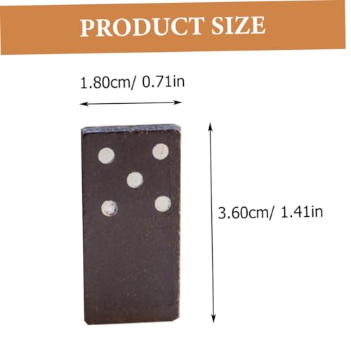 GARIOUANS Teiliges Domino Set aus Hochwertigem Schwarzem Holz Edukatives für Fördert Mathematisches Lernen und Eleganter Holzbox mit Schiebefach Klassisches Brettspiel für Familie und GARIOUANS Teiliges Domino Set aus Hochwertigem Schwarzem Holz Edukatives für Fördert Mathematisches Lernen und Eleganter Holzbox mit Schiebefach Klassisches Brettspiel für Familie und von GARIOUANS