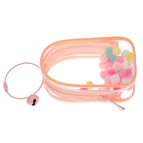 GARIOUANS Transparente Puppentasche mit Ring und Glocke PVC Mini Doll Display Bag zur Sicheren Aufbewahrung Stilvollen Transport Kleiner Puppen für Puppenliebhaber GARIOUANS Transparente Puppentasche mit Ring und Glocke PVC Mini Doll Display Bag zur Sicheren Aufbewahrung Stilvollen Transport Kleiner Puppen für Puppenliebhaber von GARIOUANS