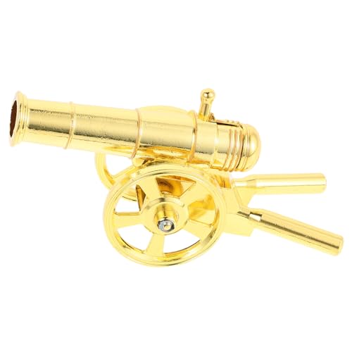 GARIOUANS Vintage Metall Kanonenmodell Dekorative Mini Kanone Sammlerstück Historische Artillerie Figur Tischregal Büro Dekoration Robust und Detailgetreu GARIOUANS Vintage Metall Kanonenmodell Dekorative Mini Kanone Sammlerstück Historische Artillerie Figur Tischregal Büro Dekoration Robust und Detailgetreu von GARIOUANS