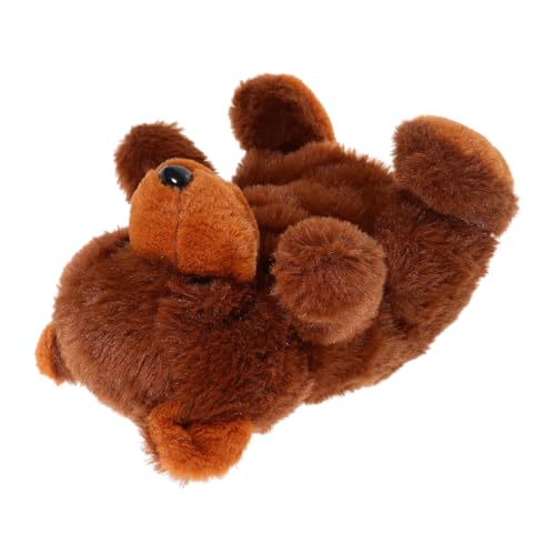 GARIOUANS Weiche Plüsch Bären Handpuppe Kuscheliges Tierhandspielzeug für Puppentheater Interaktives Rollenspiel und Geschichtenerzählen GARIOUANS Weiche Plüsch Bären Handpuppe Kuscheliges Tierhandspielzeug für Puppentheater Interaktives Rollenspiel und Geschichtenerzählen von GARIOUANS