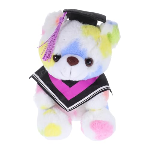 GARIOUANS Weicher Kuscheliger Plüschbär mit Doktorhut Abschlussbär für Studenten Niedliche Abschlussdekoration und Kuscheltier zur Abschlussfeier Wohnaccessoire GARIOUANS Weicher Kuscheliger Plüschbär mit Doktorhut Abschlussbär für Studenten Niedliche Abschlussdekoration und Kuscheltier zur Abschlussfeier Wohnaccessoire von GARIOUANS