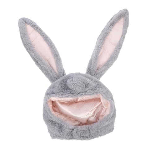 GARIOUANS Weicher Plüsch Hasenohren Haarreif mit Verstellbaren Ohren Winter Cosplay Weihnachtsmütze für Erwachsene Komfortable Passform und Lustiges Kostüm GARIOUANS Weicher Plüsch Hasenohren Haarreif mit Verstellbaren Ohren Winter Cosplay Weihnachtsmütze für Erwachsene Komfortable Passform und Lustiges Kostüm von GARIOUANS