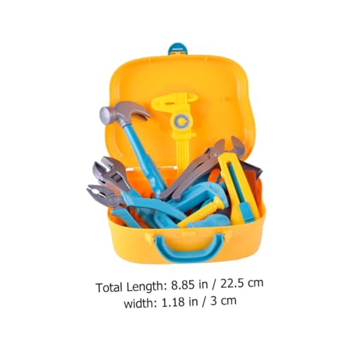 GARIOUANS Werkzeugset Pädagogisches Reparaturspielzeug mit Kindgerechter Werkzeugkoffer für Jungen und Mädchen Ab Jahren Fördert Praktische Fähigkeiten und Farberkennung GARIOUANS Werkzeugset Pädagogisches Reparaturspielzeug mit Kindgerechter Werkzeugkoffer für Jungen und Mädchen Ab Jahren Fördert Praktische Fähigkeiten und Farberkennung von GARIOUANS