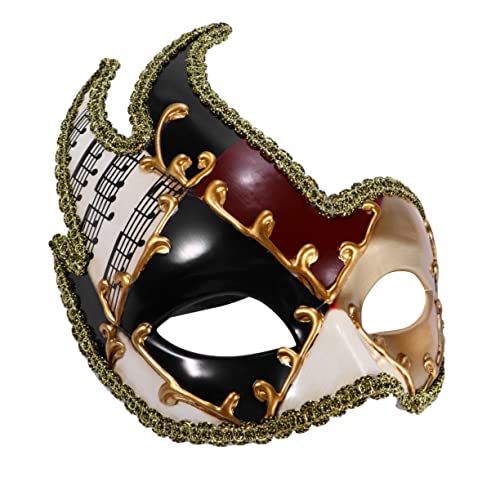 GAROZATION 1 Stück Kreative Halloween Maske Für Maskerade Und Maskenball Antike Design Ideal Für Fasching Und Partys Vielseitige Deko Maske Für Unvergessliche Auftritte von GAROZATION