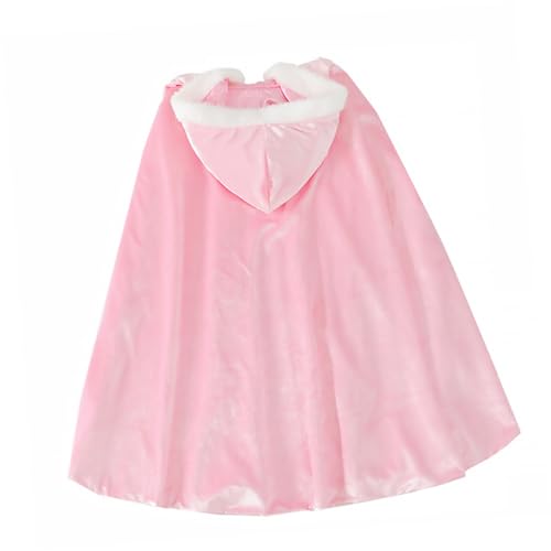 GAROZATION 1Stk Umhang für Halloween Costume Halloween Kleidung karnevalkostüme faschingskostüme Kinderzaubertrick Umhang Kinderzubehör Kinderkostüm Mantel Baumwolle Rosa von GAROZATION