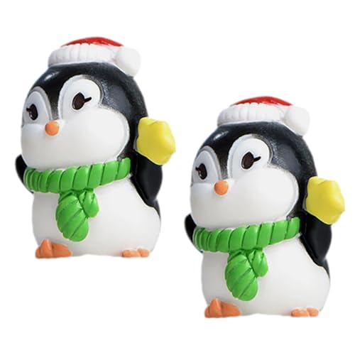 GAROZATION Mini Pinguin Miniatur Landschaft Dekoration Figurine Desktop Ornament Harz Handwerk Pinguin Figuren von GAROZATION