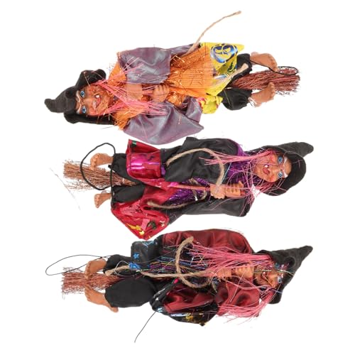 GAROZATION 3 Stück Teiliges Halloween Hexenbesen Deko- Realistische Gruselige Hexen-Requisite Langlebig und Vielseitig für Haus Partygestaltung Sorgt für Stimmungsvolle Festtagsatmosphäre GAROZATION 3 Stück Teiliges Halloween Hexenbesen Deko- Realistische Gruselige Hexen-Requisite Langlebig und Vielseitig für Haus Partygestaltung Sorgt für Stimmungsvolle Festtagsatmosphäre von GAROZATION