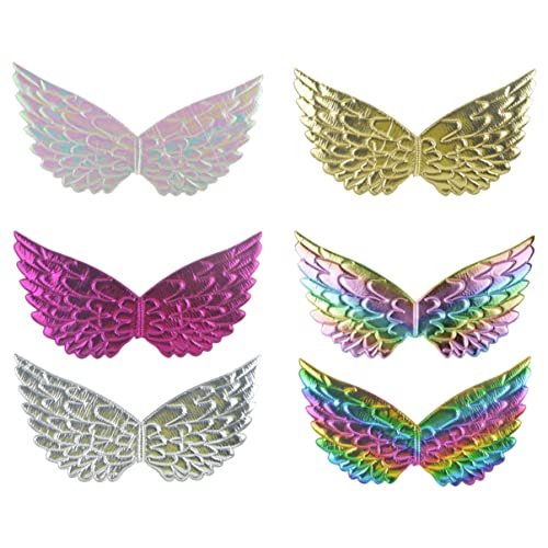 GAROZATION 6pcs Kids Metallic Fairy Wings Requisis Kostüm -accessoires Für Kostüme von GAROZATION