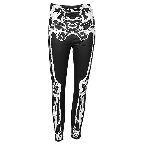 GAROZATION Modische Yoga-leggings Mit Halloween- Dehnbar Und Bequem Für Aktivitäten von GAROZATION