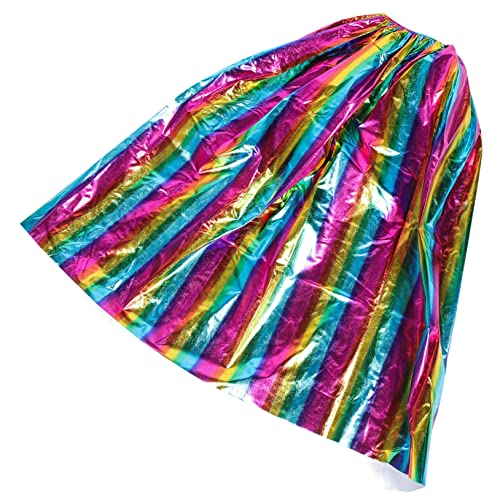 GAROZATION Halloween Kostüm Regenbogen Umhang Für Und Erwachsene Ideal Für Fasching Cosplay Und Halloween Partys Vielseitig Einsetzbare Requisite Bunten Farben Und Leichtem Material von GAROZATION