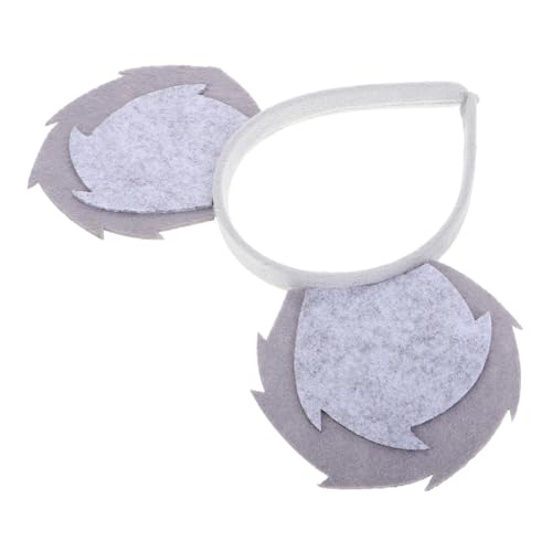 GAROZATION Halloween Mäuseohren Stirnband Kostüm Accessoire Flexibler Tierhaarreif aus Weichem Vliesstoff Verstellbares Niedliches Rattenkostüm für Fasching Karneval und Schulaufführungen GAROZATION Halloween Mäuseohren Stirnband Kostüm Accessoire Flexibler Tierhaarreif aus Weichem Vliesstoff Verstellbares Niedliches Rattenkostüm für Fasching Karneval und Schulaufführungen von GAROZATION