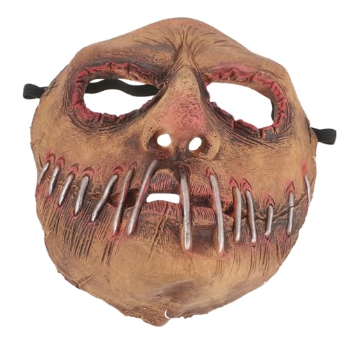 GAROZATION Horrormaske Halloween Gesichtsmaske Für Erwachsene Gruselige Kostüme Blutige Requisite Dämon Grimmig Realistisch Cosplay Dame Party N Masken Sensenmann GAROZATION Horrormaske Halloween Gesichtsmaske Für Erwachsene Gruselige Kostüme Blutige Requisite Dämon Grimmig Realistisch Cosplay Dame Party N Masken Sensenmann von GAROZATION