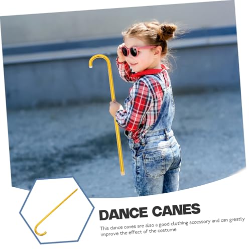 GAROZATION Jazz Tanzstock Gold Halloween Cosplay Gehstock Bühnenrequisite Leicht Robust Wiederverwendbar Party Deko Zubehör für Mädchen GAROZATION Jazz Tanzstock Gold Halloween Cosplay Gehstock Bühnenrequisite Leicht Robust Wiederverwendbar Party Deko Zubehör für Mädchen von GAROZATION