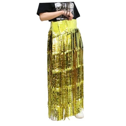 GAROZATION Kostüm Regenvorhang Hawaiianische Partygeschenke hawaiianische verkleiden sich frauen party sachen party supplies Regenvorhangbekleidung Cosplay-Nieselregen-Kleidung Golden von GAROZATION