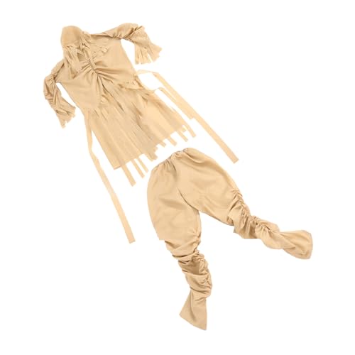 GAROZATION Mumienkostüm Maskenkostüm Horrorclownkostüm Ägyptenkostüm Maskenkostüm Clownoutfit Horrorkostüm Zombiepuppenkostüm Horrorrobekostüm Polyester Beige GAROZATION Mumienkostüm Maskenkostüm Horrorclownkostüm Ägyptenkostüm Maskenkostüm Clownoutfit Horrorkostüm Zombiepuppenkostüm Horrorrobekostüm Polyester Beige von GAROZATION