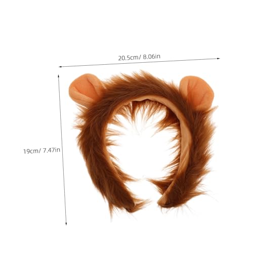 GAROZATION Plüsch Tierkostüm Haarreifen Verkleidung Cartoon Animal Headdress Kindergarten Faschingskostüm Junge Mädchen Cosplay Party Zubehör GAROZATION Plüsch Tierkostüm Haarreifen Verkleidung Cartoon Animal Headdress Kindergarten Faschingskostüm Junge Mädchen Cosplay Party Zubehör von GAROZATION