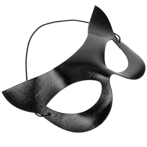 GAROZATION Schwarze Augen Halbgesichtsmaske Für Halloween Verkleidung Für Maskenball Kostümparty Und Fasching Elegante Und Stilvolle Accessoire Für Unvergessliche Nächte von GAROZATION