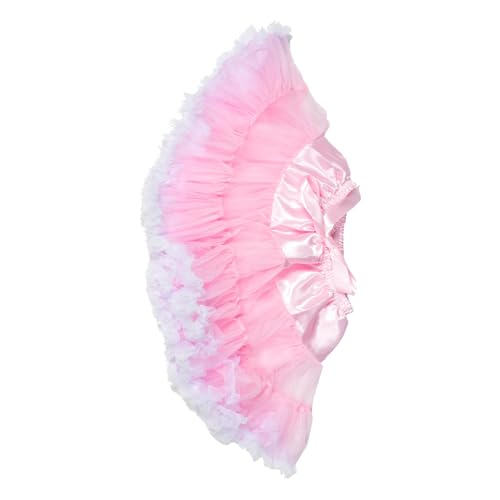 GAROZATION kurzer Unterrock kinder prinzessinnen kleider faschingskostüme fasching kleidung pinker Tutu-Kleid für Mädchen Tüllrock für Kleinkinder kleinkind tutu Tüllröcke Polyester Rosa von GAROZATION