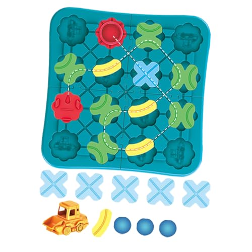 1 Satz Gleisrätsel Für Kinder Autos Verfolgen Puzzle-Track-Spielzeug Lernspielzeug Für Kinder Auto-Puzzle Pädagogisches Spielzeug Für Kinder Jungenspielzeug Plastik Colorful GARVALON von GARVALON