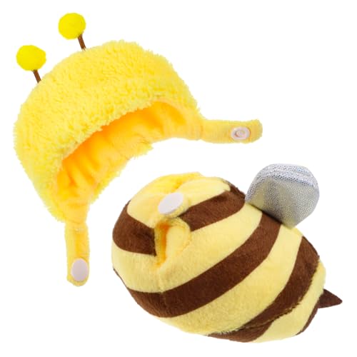 GARVALON 1 Satz Bienen-Babykleidung Kompakte Puppenkleidung Dekorative Puppenkleidung Puppendekoration Zum Verkleiden Puppenkleidung Zum Austausch Bezauberndes Puppendekor Stoff von GARVALON