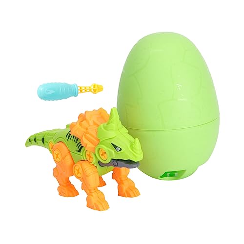 GARVALON 1 Satz DIY Dinosaurier Eier zerlegen Mini-Dinosaurier-Eier Dinosaurier-Spielset für Kleinkinder Dinosaurier-Ei-Modell für Kinder kindergeschenke Spielzeug Abs Green von GARVALON