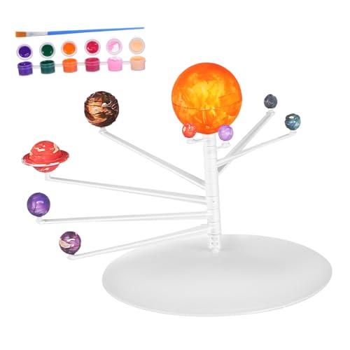 GARVALON 1 Satz Modellbausatz Sonnensystem Orbit Sonnensystemprojektor Für Sonnensystemmodell Für Planetenprojektor Für Kugeln des Sonnensystems Platz Abs von GARVALON