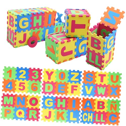 GARVALON 1 Satz Puzzlematte spaß Puzzle-unterlage merksam Kinder-Puzzle-Alphabet Spielmatte aus Schaumstoff teppiche Teppich Teppich Schaumfliesen für Fußböden Schaumstofffliesen Eva von GARVALON