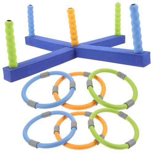 GARVALON 1 Satz Ring-Ring-Spielzeug Ringwurfringe Kinderspielzeug Rasenspiele Für Kinder Ringwurfspiel Für Kinder Ring-wurf Wurfringe Für Kinder Party-toss-Spielzeug Ringwurfspielzeug Nr von GARVALON