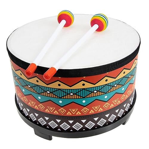 GARVALON 1 Satz Schlaginstrument für Kinder Floor Tom Drum für Kinder Percussion Floor Tom Drum kinderinstrumente Kinder musikinstrumente Spielzeug Kindertrommel Orff-Trommel Holz von GARVALON