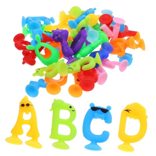 GARVALON 1 Satz Spaß Beim Brieflutschen Wortbuchstabierspielzeug Kinder-Buchstaben-Spielzeug Familienspiel Für Kinder Lernspielzeug Für Das Englische Alphabet Alphabet-Spielzeug von GARVALON