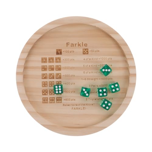 GARVALON 1satz -würfeltablett Tragbares Spielzubehör Für Farkle Und Gesellschaftsspiele Eleganter Würfelhalter Mit Großem Fassungsvermögen Für Spielabende Und GARVALON 1satz -würfeltablett Tragbares Spielzubehör Für Farkle Und Gesellschaftsspiele Eleganter Würfelhalter Mit Großem Fassungsvermögen Für Spielabende Und von GARVALON