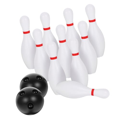 GARVALON 1 Set Kinder Bowling Kleinkindspielzeug Für Draußen Kinderspielzeug Bowlingkugeln Spielzeug Für Kleinkinder Kinder Bowling Spielzeug Bowlingspiel Für Kinder von GARVALON