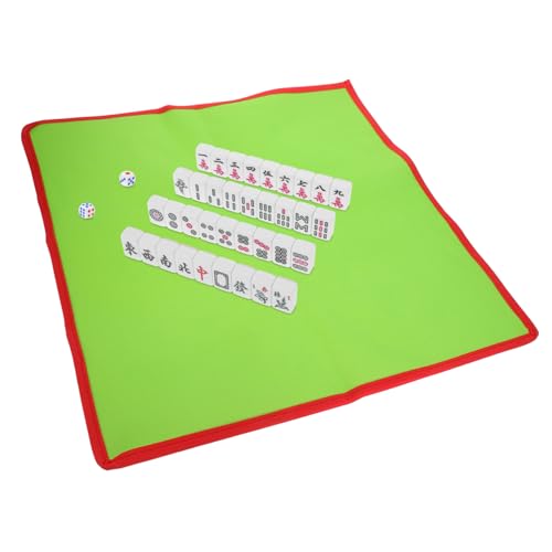 GARVALON 1 Set Mini Mahjong Reise Mahjong Spielzeug Mahjong Spielzeug Mahjong Für Die Reise Kleines Mahjong Set Chinesisches Mahjong Spiel Mahjong Reisespielzeug Mahjong Tragbares von GARVALON